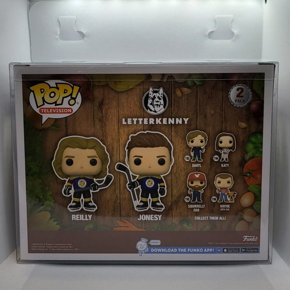 Letterkenny Reilly & Jonesy 2-Pack Funko Pops - Picture 3 of 8